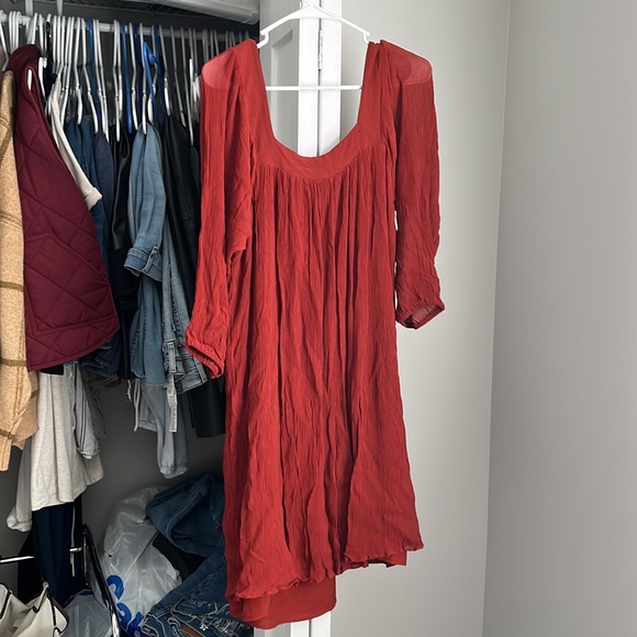 Massimo Dutti Rust Dress, worn twice - Picture 6 of 8